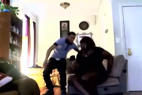 sleazy large cock Light Skin boy bonks overweight ugly Tr