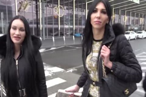 KimberLee & Bailey Paris honeys With penises