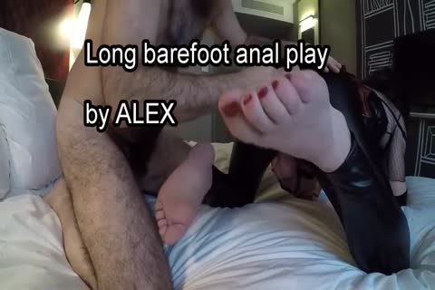 lengthy Barefoot ass Play