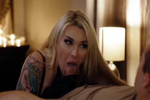 breasty blonde TS Dante Colle wazoo fucked By Dante Colle