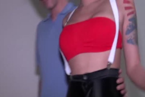 Nailed rough alongside young asian tranny ladyboy