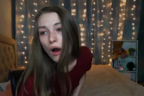 skinny Russian ladyboy Strokes Her dick On web camera