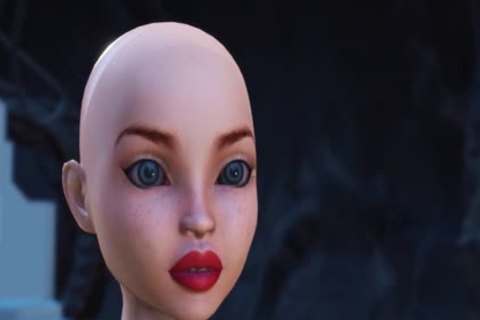 Alien Dickgirl pounds A Sex Servant In The Mystical Cave On The Exoplanet