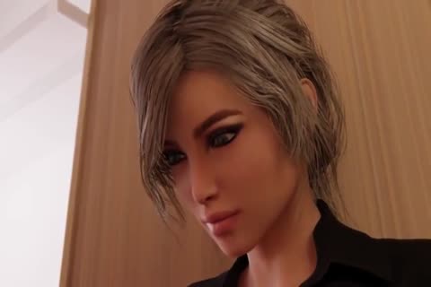 naughty Futa MILF bonks dark Nurse - 3D Interracial Animation