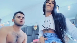 shelady Wanks Her large pecker And sperm