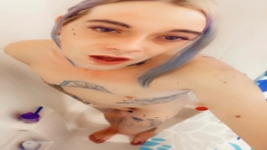 pretty cutie naked Taking A Shower