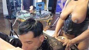 nasty Sissy three-some