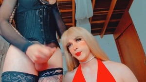 ladyboy blow job And anal Riding