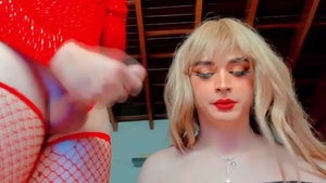 shemale acquires nailed Hard bare from behind