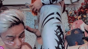 Trap Face pokes boyfriend