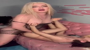 Seductress Serves Her Man with a Smile