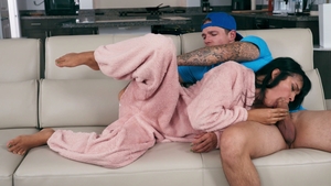Trans Angels: Trans Beauty Swallows Jayden's Dick